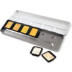 آبرنگ متالیک حرفه ای Finetec ست 6 رنگ (ساخت آلمان)