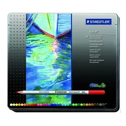 مدادرنگی آبرنگی استدلر 36 رنگ مدل karat