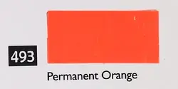گواش وستا کد 493 PermanentOrange حجم 30 میل