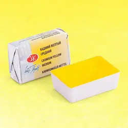 قرص آبرنگ سنت پترزبورگ کد 11201 Cadmium Yellow Medium