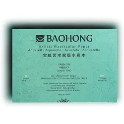 مقوا آبرنگ حرفه ای بائوهانگ BAOHONG کلد پرس 300 گرم