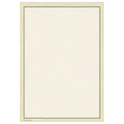 کاغذ خوشنویسی تذهیب چاپی کد Y683 (بسته 10 برگی)