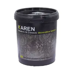 خمیر تکسچر میکروسمنت سفید کارن 1 کیلوگرمی