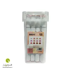 ماژیک راندو بیسیک رنگ پوست 12 عددی