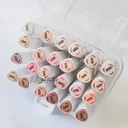 ماژیک راندو بیسیک رنگ پوست 24 عددی