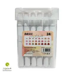 ماژیک راندو بیسیک رنگ پوست 24 عددی