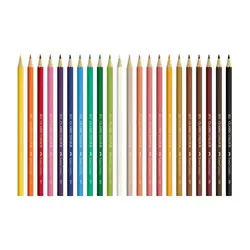 مداد رنگی طیف پوست کلاسیک فابرکاستل 22رنگ