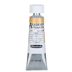 گواش اشمینک طلایی 20 میل (akademie gouache 801 gold)