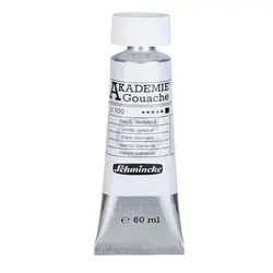 گواش اشمینک سفید 60 میل (akademie gouache 100 white)