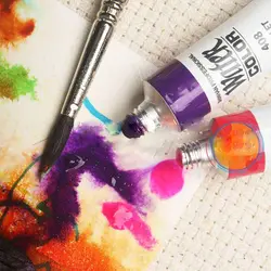 آبرنگ حرفه ای شین هان violet 408 (حجم 7.5 میل)