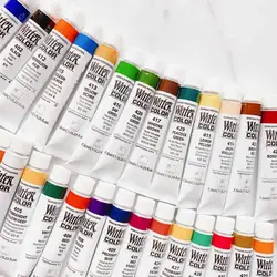 آبرنگ حرفه ای شین هان burnt umber 445 (حجم 7.5 میل)