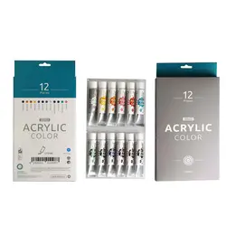 رنگ اکریلیک سوداکو 21 میل پک 12 رنگ