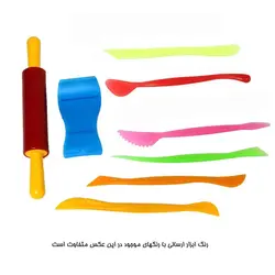 ابزار مجسمه سازی وردنه دار 8 تکه ronas