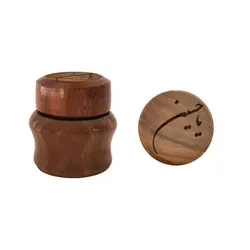 دوات چوب گردو طرح یا حسین