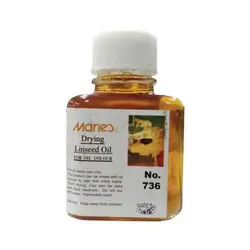 روغن بزرک 75 میل ماریس (drying linseed oil)