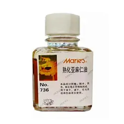 روغن بزرک 75 میل ماریس (drying linseed oil)