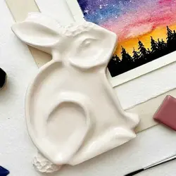 پالت سرامیکی طرح خرگوش (vanda)