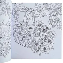 کتاب رنگ آمیزی کوچه باغ (ماریا ترولی)