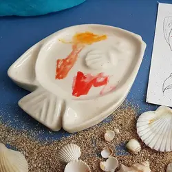 پالت سرامیکی وندا مدل ماهی (fish-3)