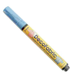 ماژیک پارچه آبی روشن ماروی یوشیدا (مدل DecoFabric)