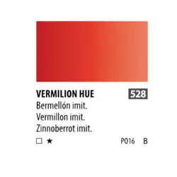 آبرنگ فوق آرتیست شین هان PWC سری B رنگ (vermilion hue 528)