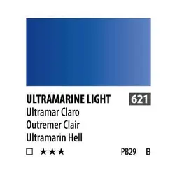 آبرنگ فوق آرتیست شین هان PWC سری B رنگ (ultramarine light 621)