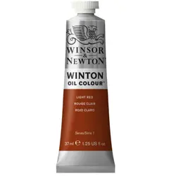 رنگ روغن وینزور اند نیوتون مدل LIGHT RED 27 حجم ۳۷ میلی لیتر