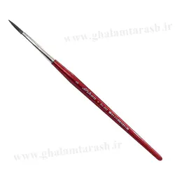 قلم مو افشان گرد شماره 5 (دسته قرمز)