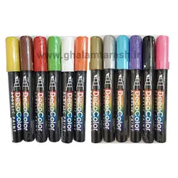 ست ماژیک اکریلیک یوشیدا ۱۲ رنگ