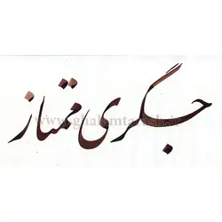 مرکب خوشنویسی جیگری ممتاز
