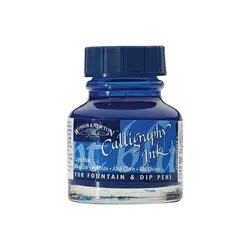 مرکب خوشنویسی وینزور آبی روشن Light Blue