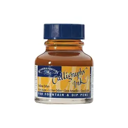 مرکب خوشنویسی وینزور زرد اکر Yellow Ochre