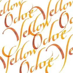 مرکب خوشنویسی وینزور زرد اکر Yellow Ochre