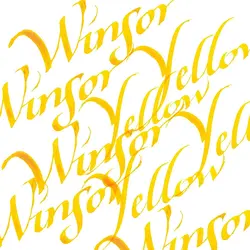 مرکب خوشنویسی وینزور زرد Yellow Winsor