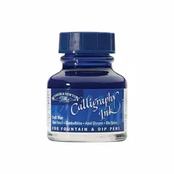مرکب خوشنویسی آبی تیره وینزور Winsor Dark Blue