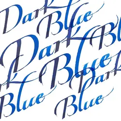 مرکب خوشنویسی آبی تیره وینزور Winsor Dark Blue