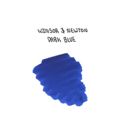 مرکب خوشنویسی آبی تیره وینزور Winsor Dark Blue
