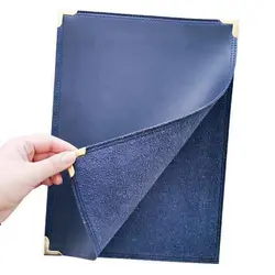 زیر دستی چرم طبیعی دورو خوشنویسی کد S1