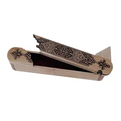 قلمدان چوبی و جاقلمی خوشنویسی