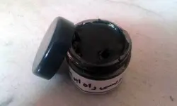 خمیر مرکب خوشنویسی سنتی مشکی راه ابریشم