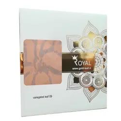 ورق طلا طرح دار دفترچه ای رویال (کد09)
