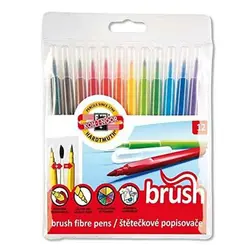 ماژیک براش 12 رنگ کوه نور مدل 7710 (brush fibre pens)