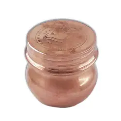 دوات مسی خوشنویسی طرح خمره ای (سیاه مشق)
