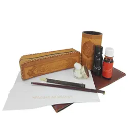 ست خوشنویسی با قلم نی طرح یار