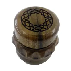 دوات خوشنویسی چوب گردو طرح گره چینی منبت کاری شده