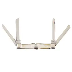 قلمتراش جواد توسلی ۴ تیغه دسته صدف دریایی