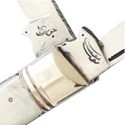 قلمتراش جواد توسلی ۴ تیغه دسته صدف دریایی