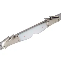 قلمتراش دو تیغه دسته صدف دریایی جواد توسلی