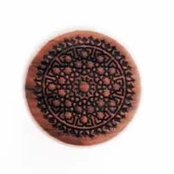 دوات خوشنویسی چوب گردو سایز متوسط طرح سنتی