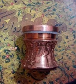 دوات مسی خوشنویسی قلمکاری شده